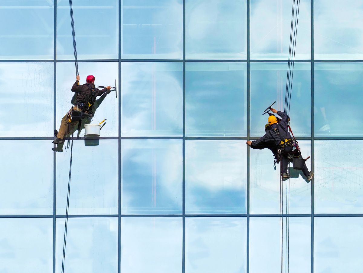 Fensterreinigung von AE Facility Services
